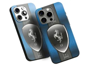 Ferrari Coque Smartphone Look Drift Inspiré Racing